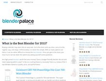 Tablet Screenshot of blenderpalace.com